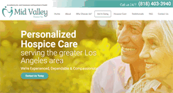 Desktop Screenshot of midvalleyhospice.com